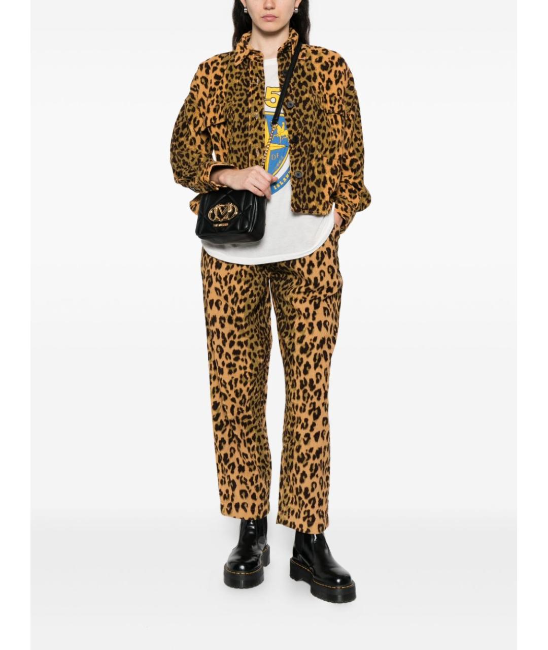 LOVE MOSCHINO Черная сумка через плечо из искусственной кожи, фото 4