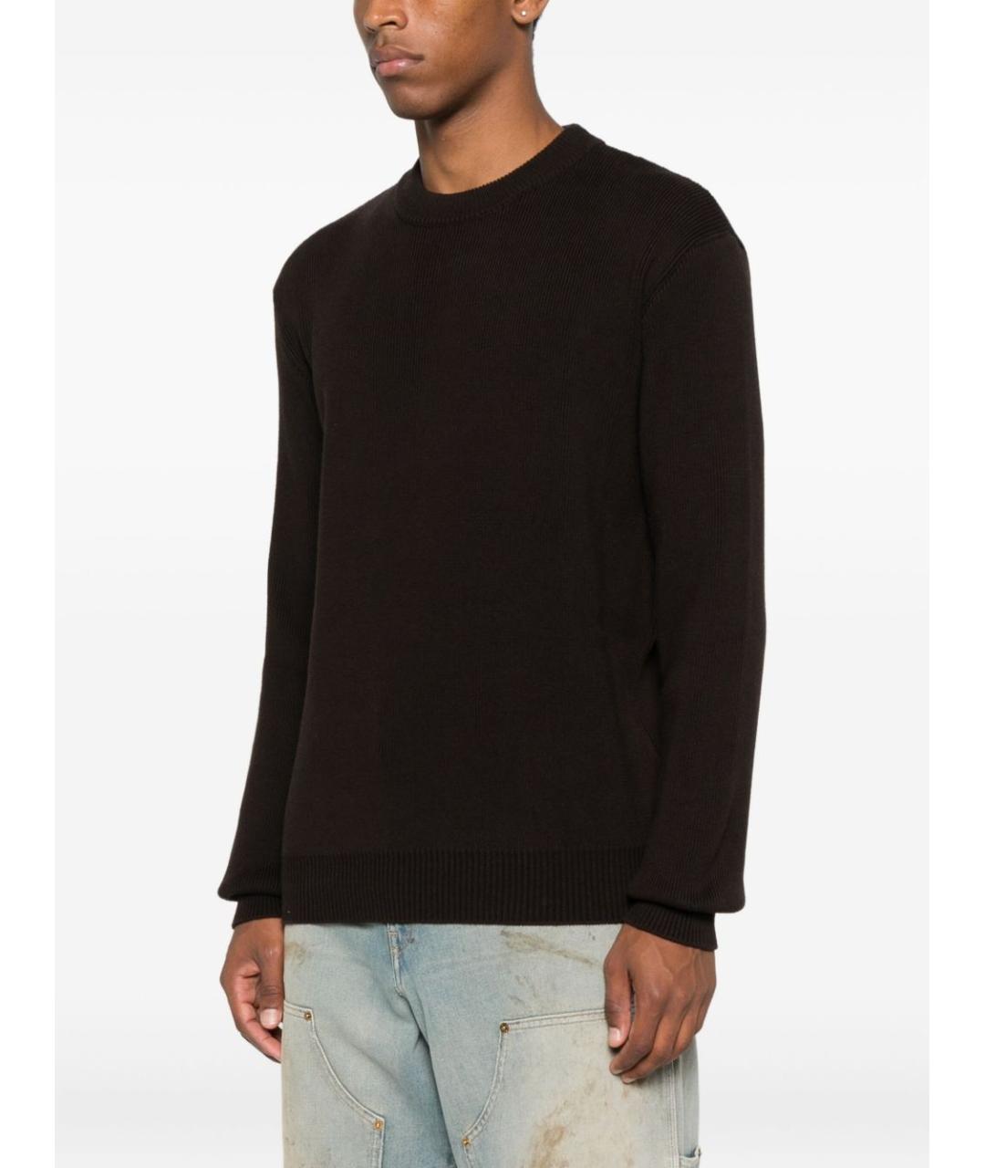 GOLDEN GOOSE DELUXE BRAND Черный хлопковый джемпер / свитер, фото 4