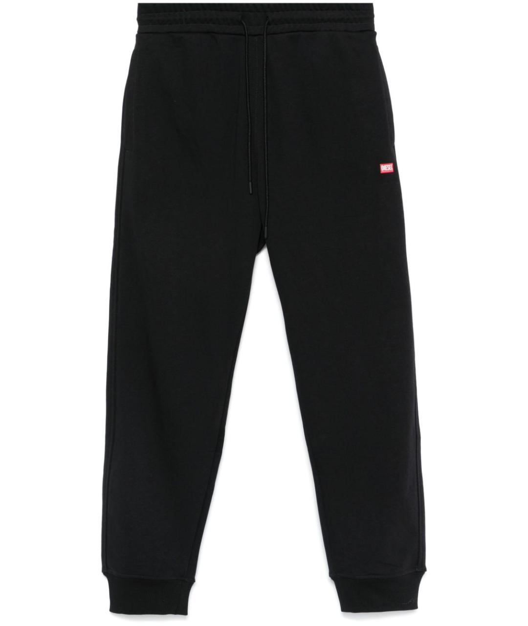 DIESEL Черные хлопковые повседневные брюки, фото 1