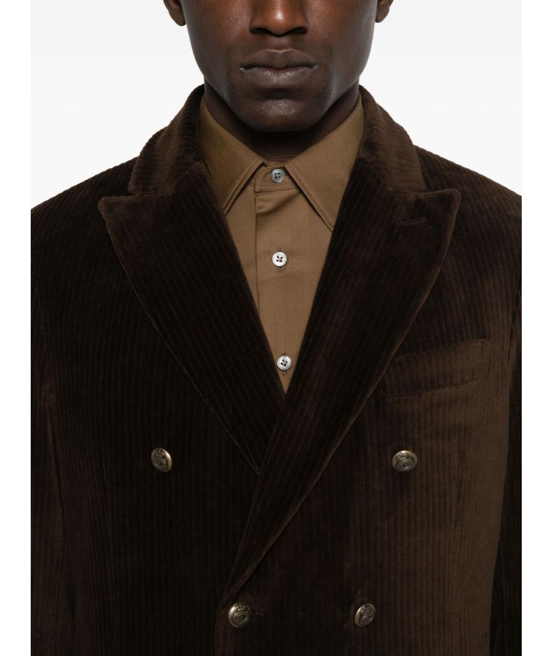 CIRCOLO 1901 Коричневый пиджак, фото 5