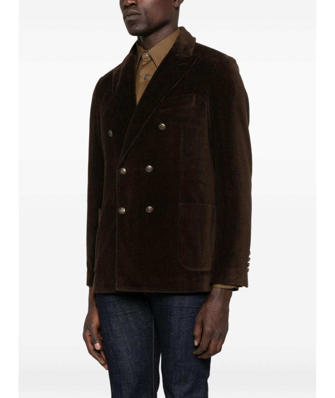 CIRCOLO 1901 Коричневый пиджак, фото 3