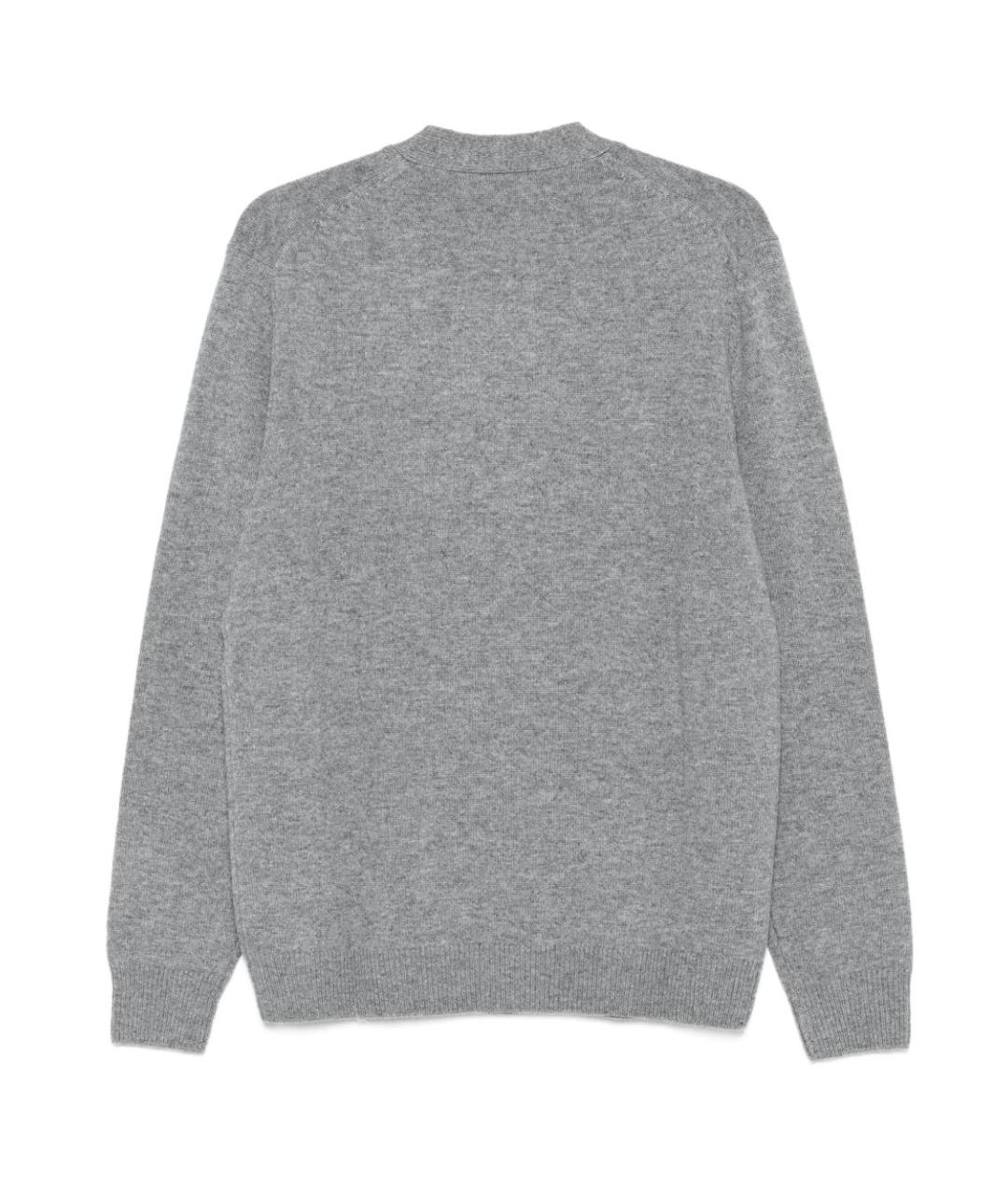 MC2 SAINT BARTH Серый шерстяной джемпер / свитер, фото 3
