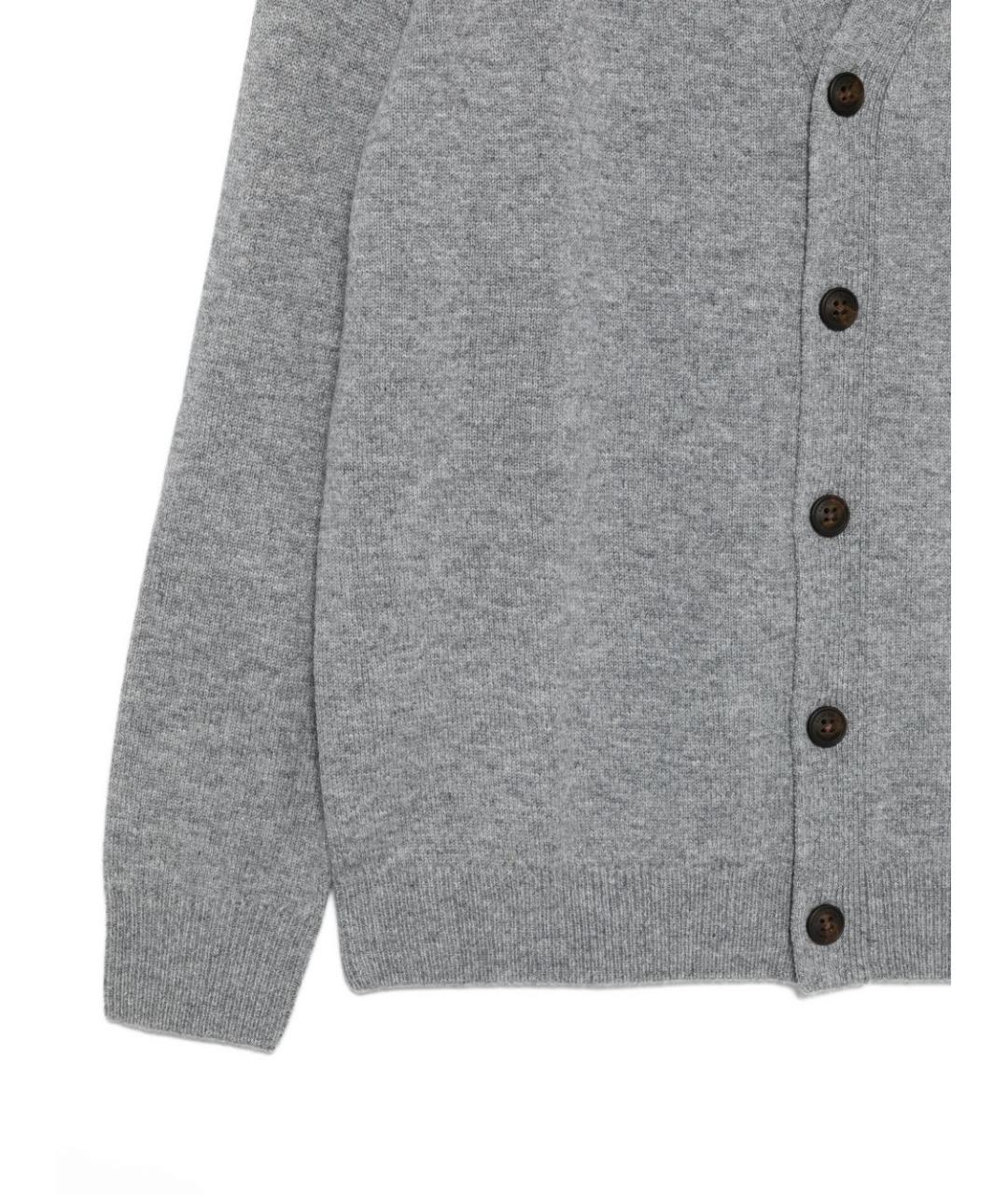 MC2 SAINT BARTH Серый шерстяной джемпер / свитер, фото 2