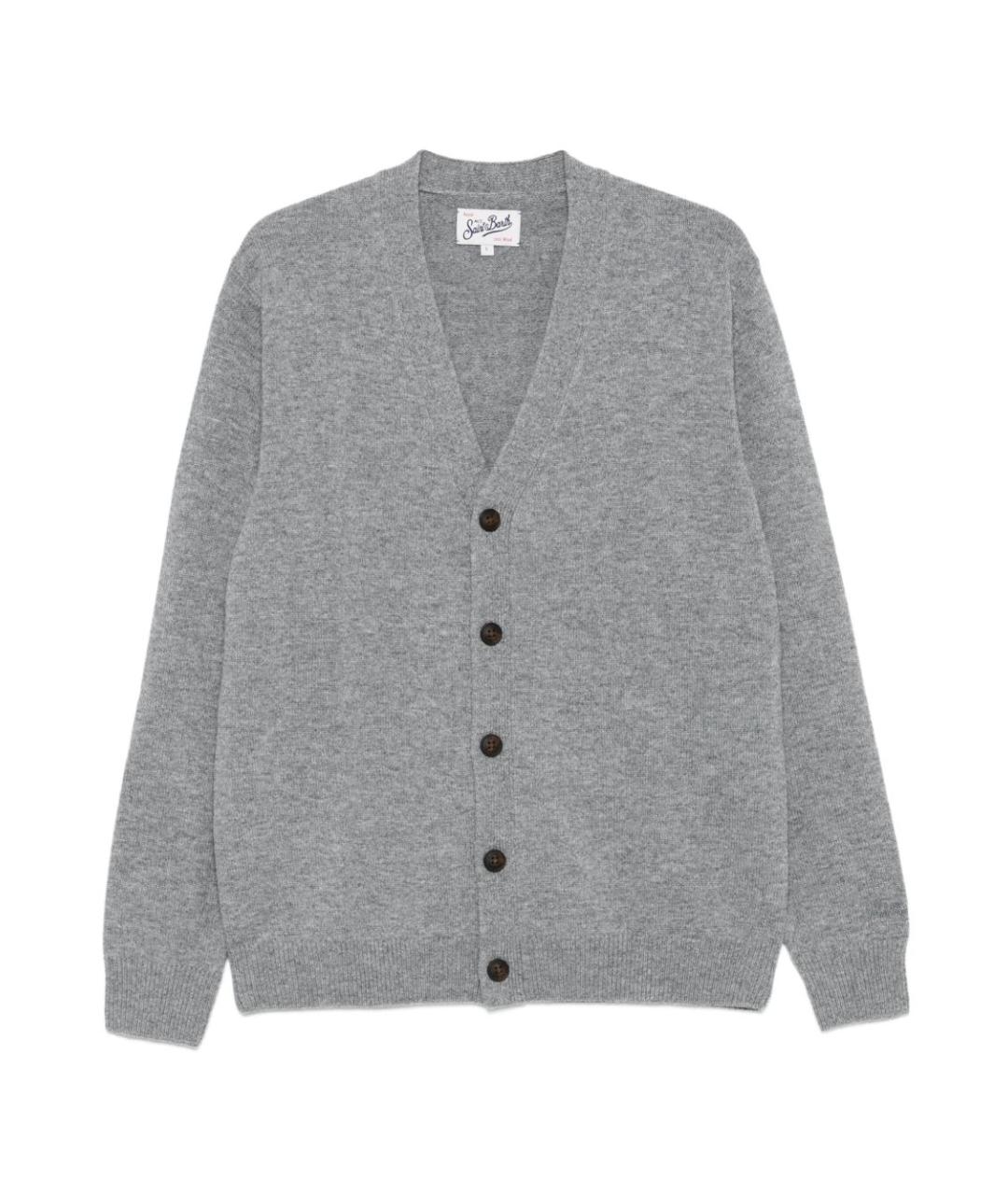 MC2 SAINT BARTH Серый шерстяной джемпер / свитер, фото 1