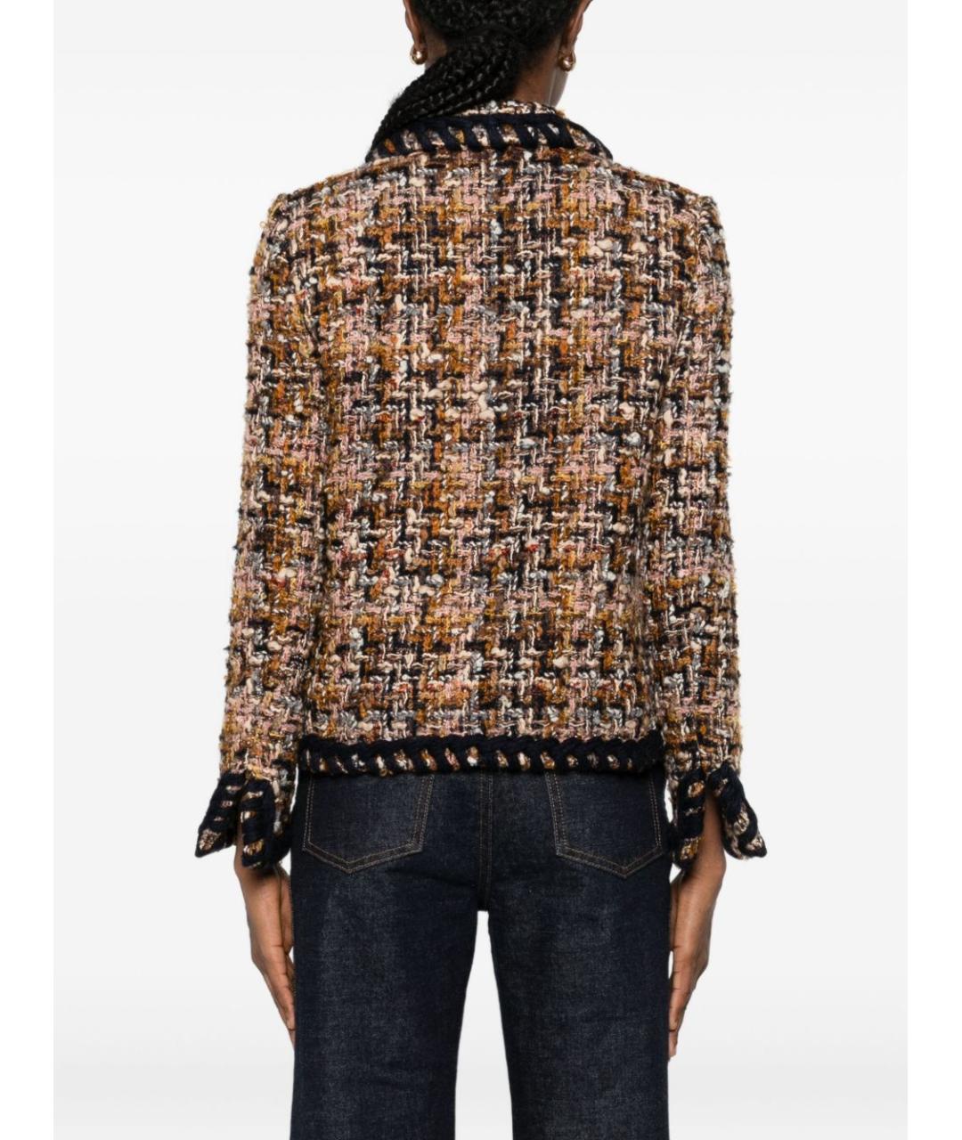 ETRO Мульти шерстяной жакет/пиджак, фото 5
