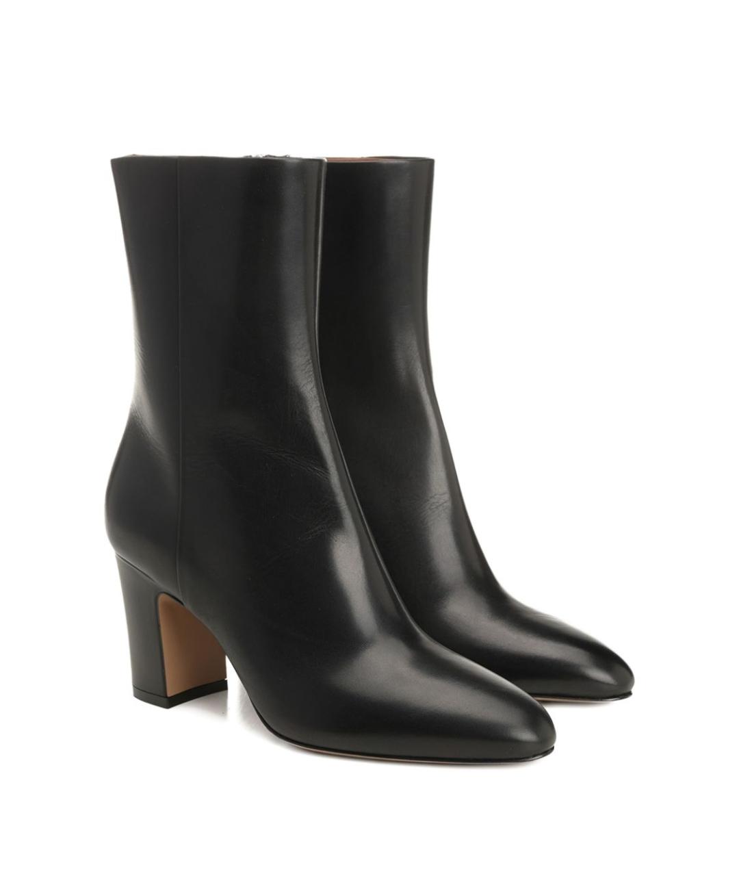 PARIS TEXAS Черные кожаные ботильоны, фото 5