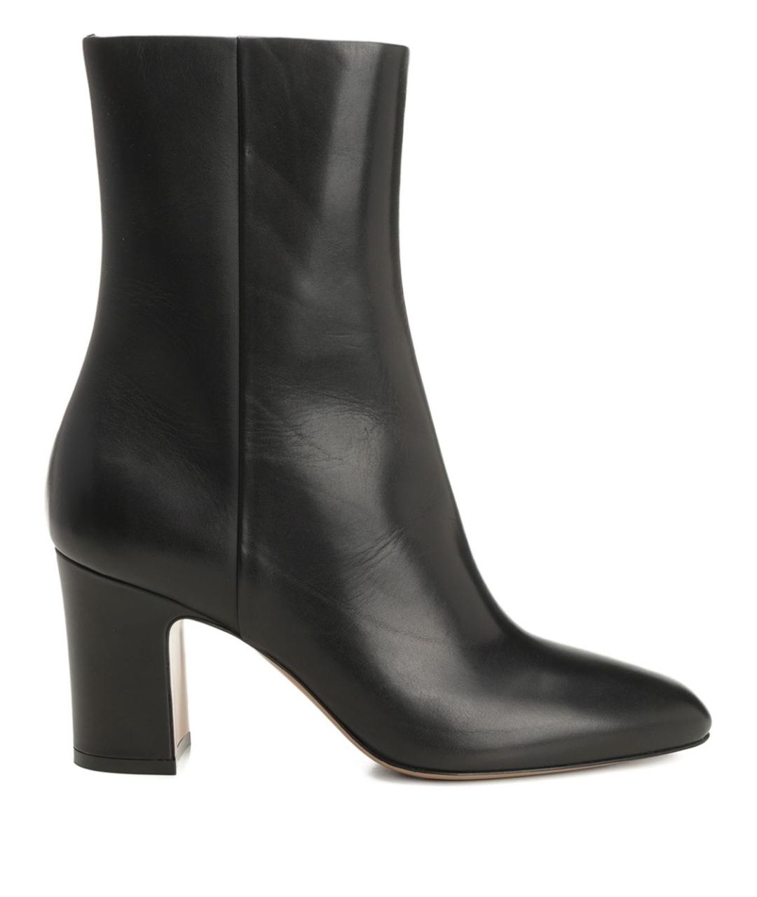 PARIS TEXAS Черные кожаные ботильоны, фото 1