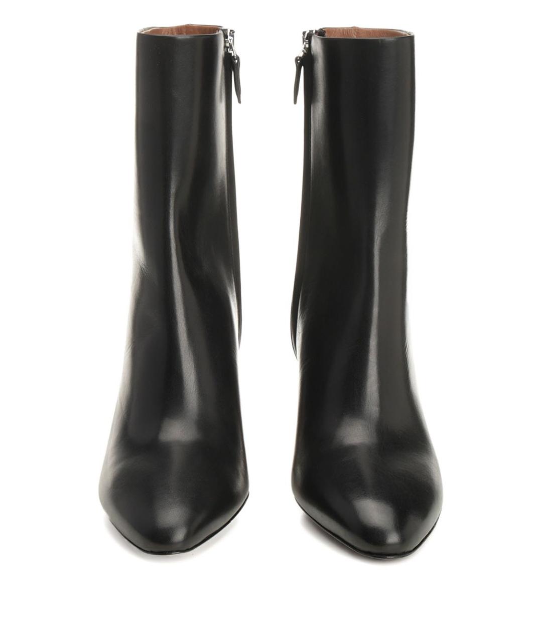 PARIS TEXAS Черные кожаные ботильоны, фото 3