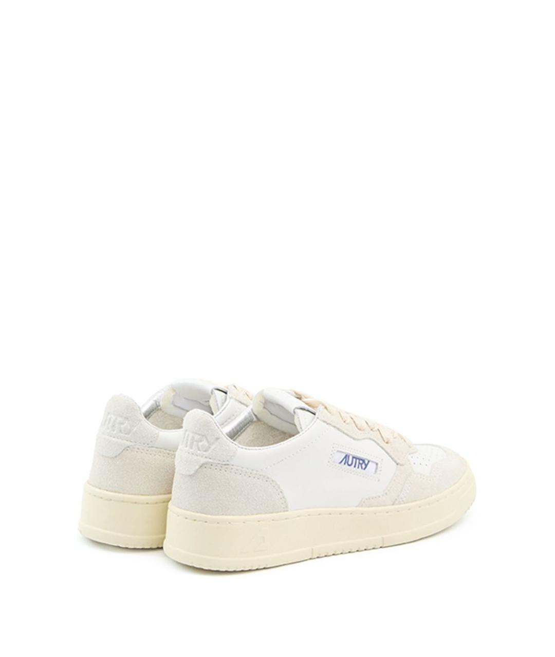 AUTRY Белые кожаные кроссовки, фото 2