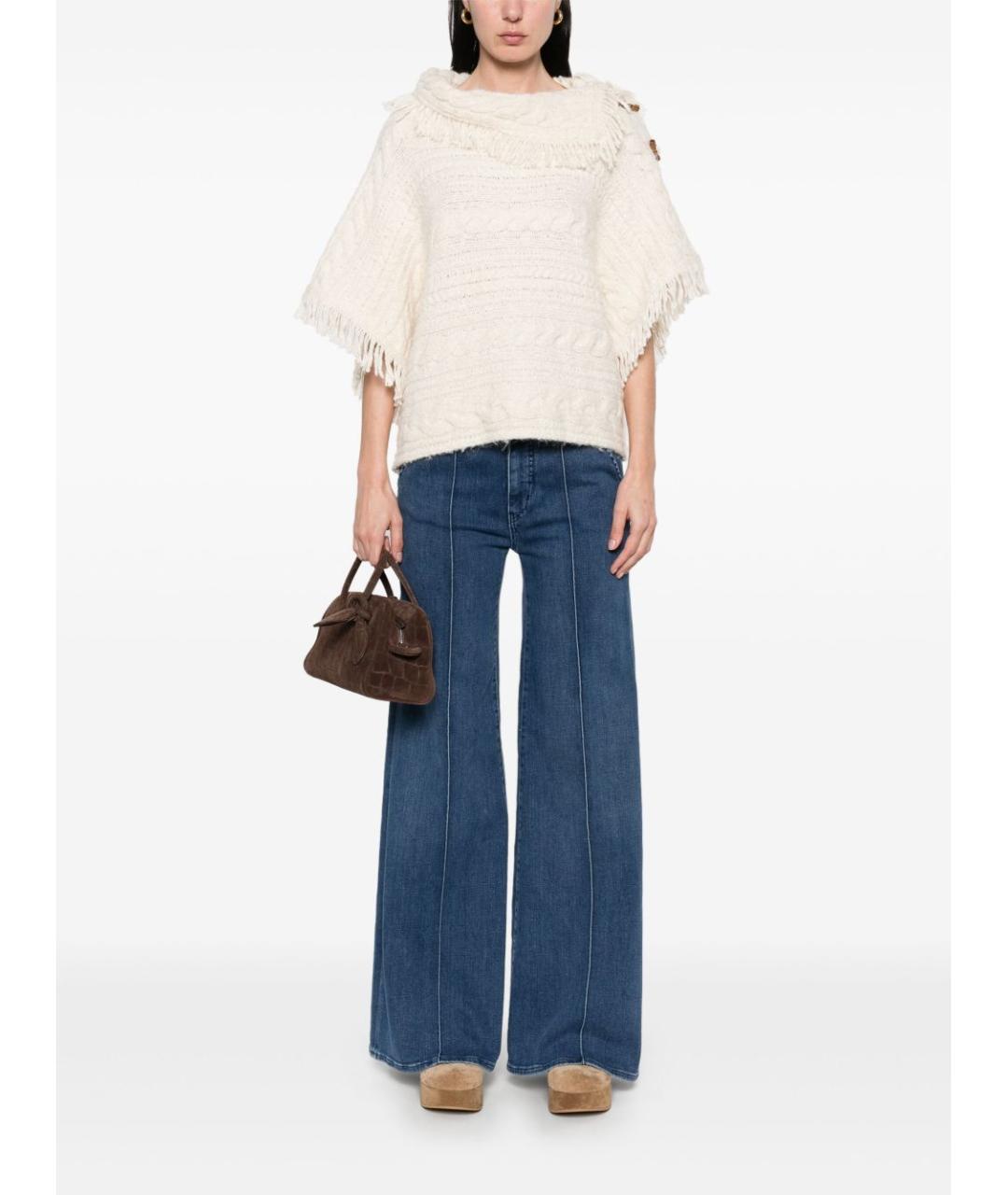 ISABEL MARANT ETOILE Бежевый хлопковый джемпер / свитер, фото 4