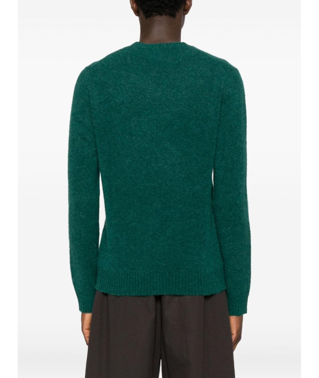 MC2 SAINT BARTH Зеленый шерстяной джемпер / свитер, фото 2