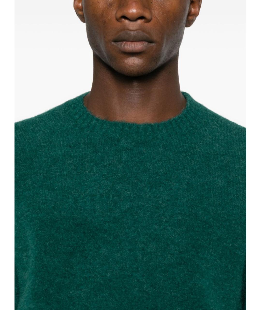 MC2 SAINT BARTH Зеленый шерстяной джемпер / свитер, фото 5