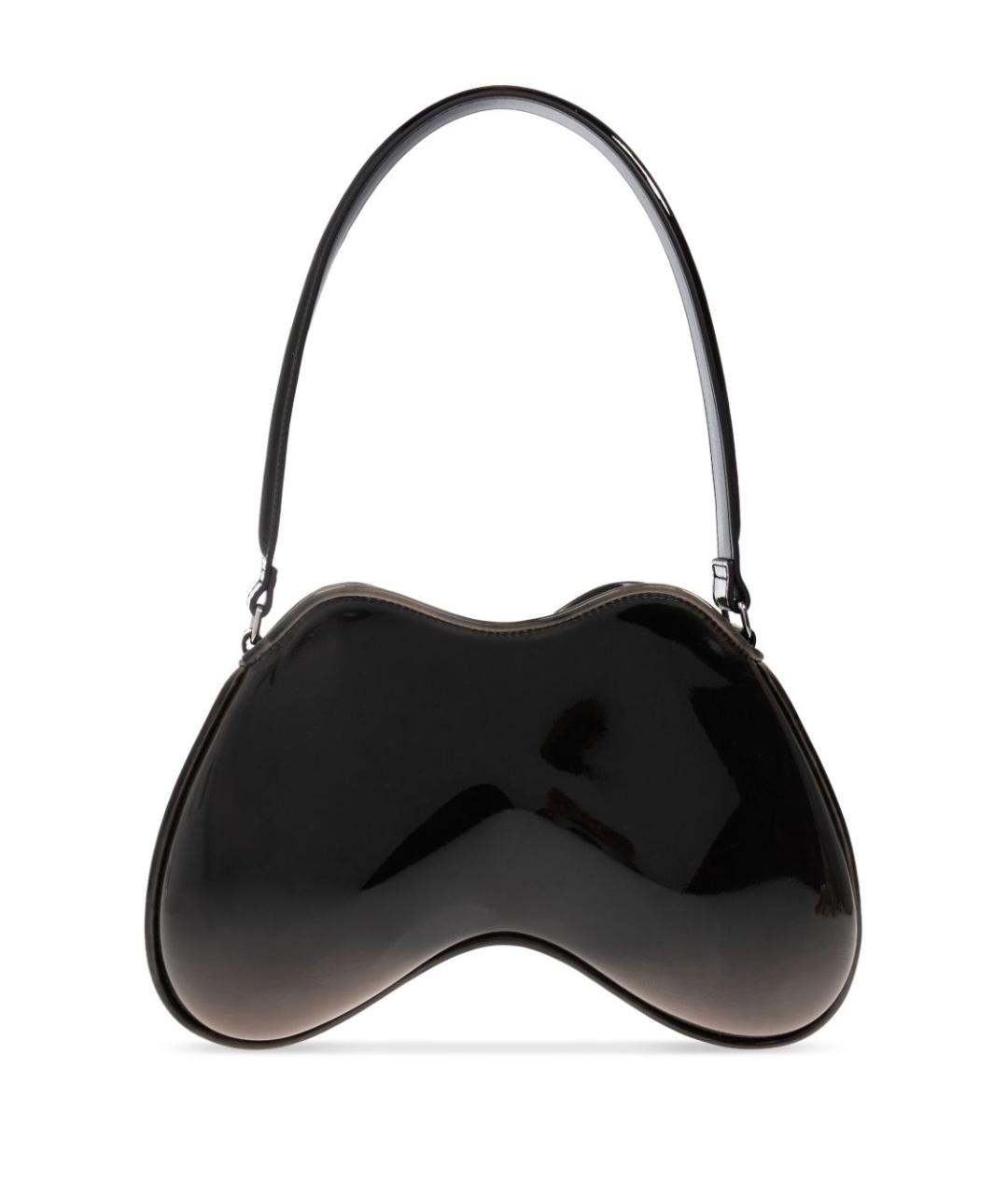 DIESEL Черная сумка через плечо из искусственной кожи, фото 2