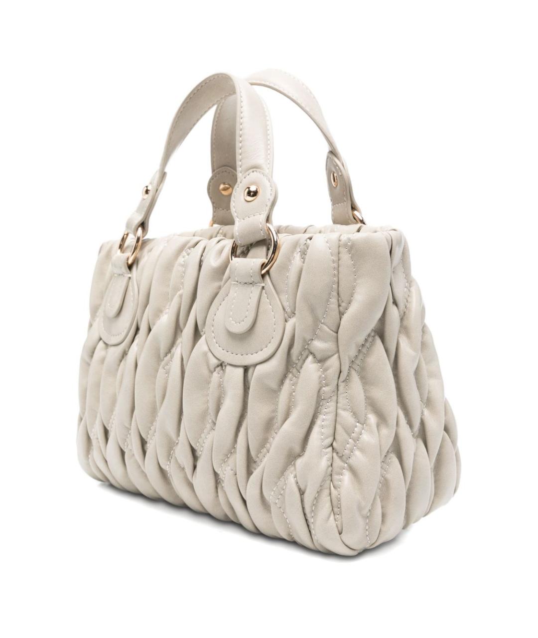 LIU JO Белая сумка тоут из искусственной кожи, фото 4