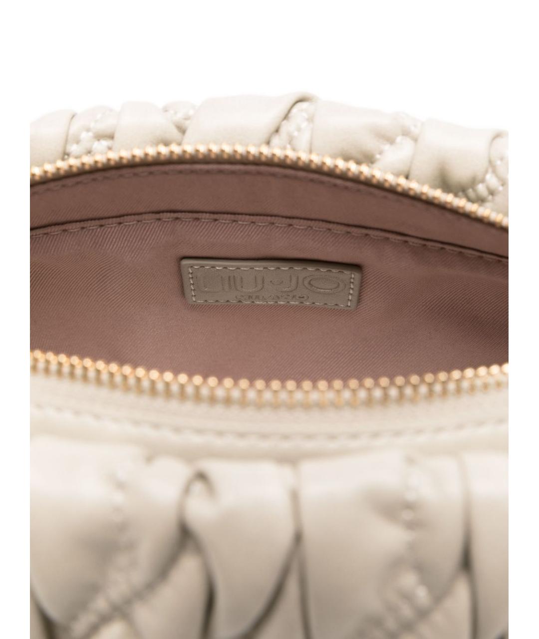 LIU JO Белая сумка тоут из искусственной кожи, фото 2