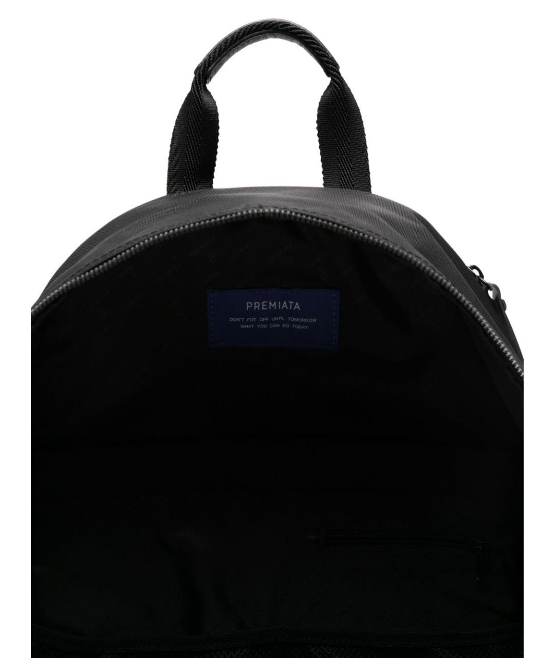 PREMIATA Черный синтетический рюкзак, фото 4