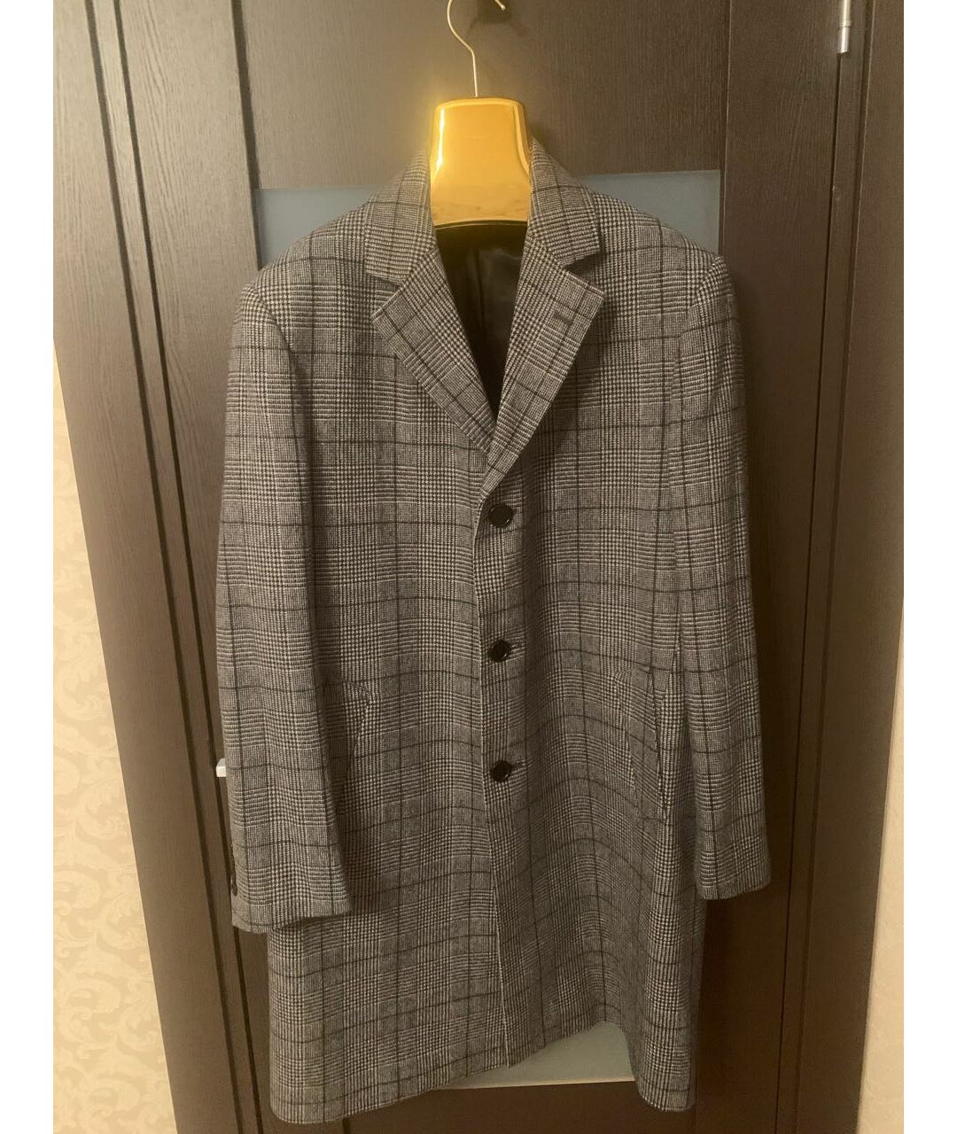 Pierre Cardin Pre-Owned Мульти шерстяное пальто, фото 5