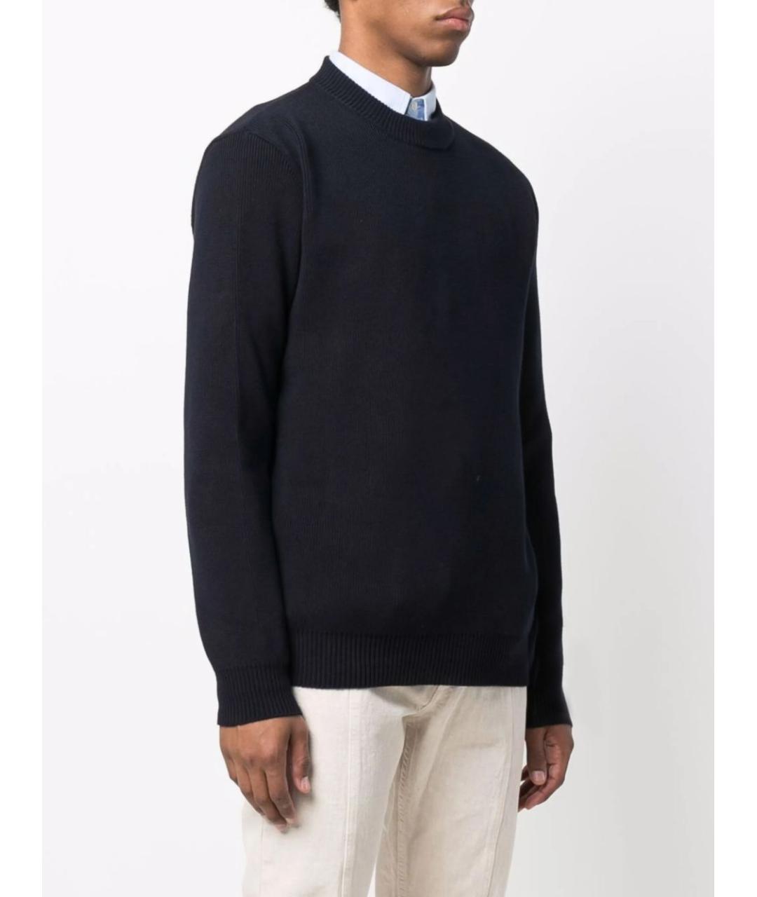 GOLDEN GOOSE DELUXE BRAND Синий хлопковый джемпер / свитер, фото 4