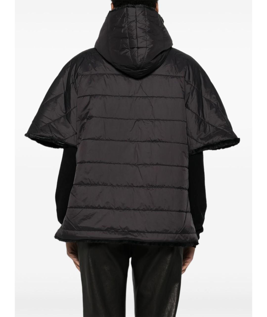 BLUGIRL Черная полиэстеровая куртка, фото 6