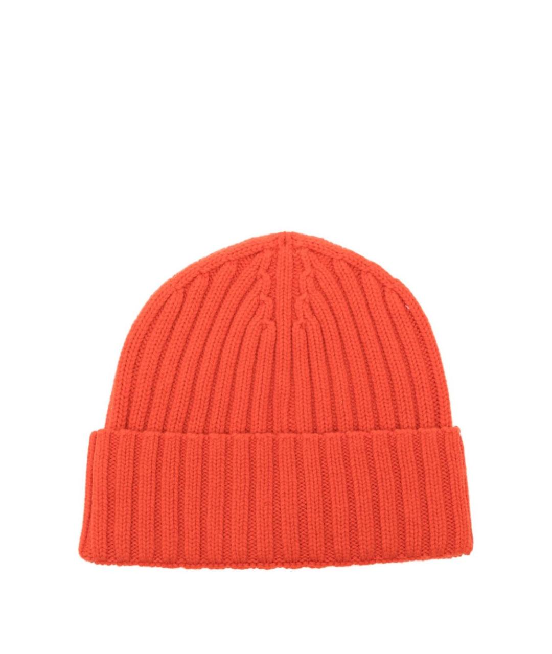 MC2 SAINT BARTH Оранжевая шерстяная шапка, фото 2