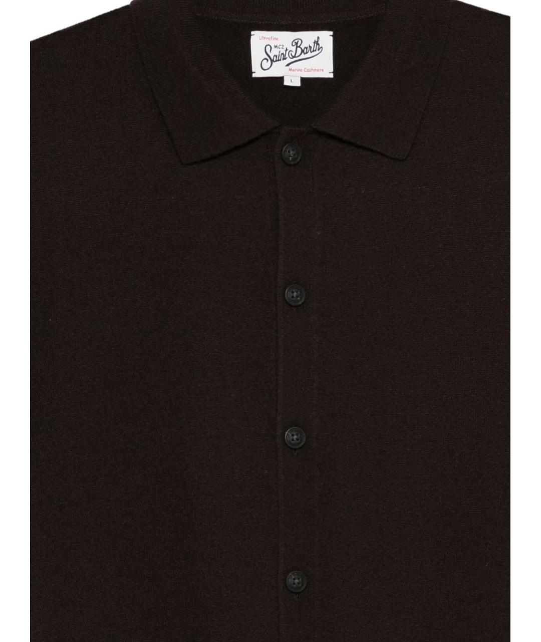 MC2 SAINT BARTH Коричневый шерстяной джемпер / свитер, фото 3