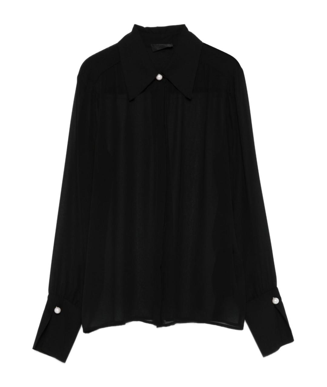 LIU JO Черная полиэстеровая рубашка, фото 1
