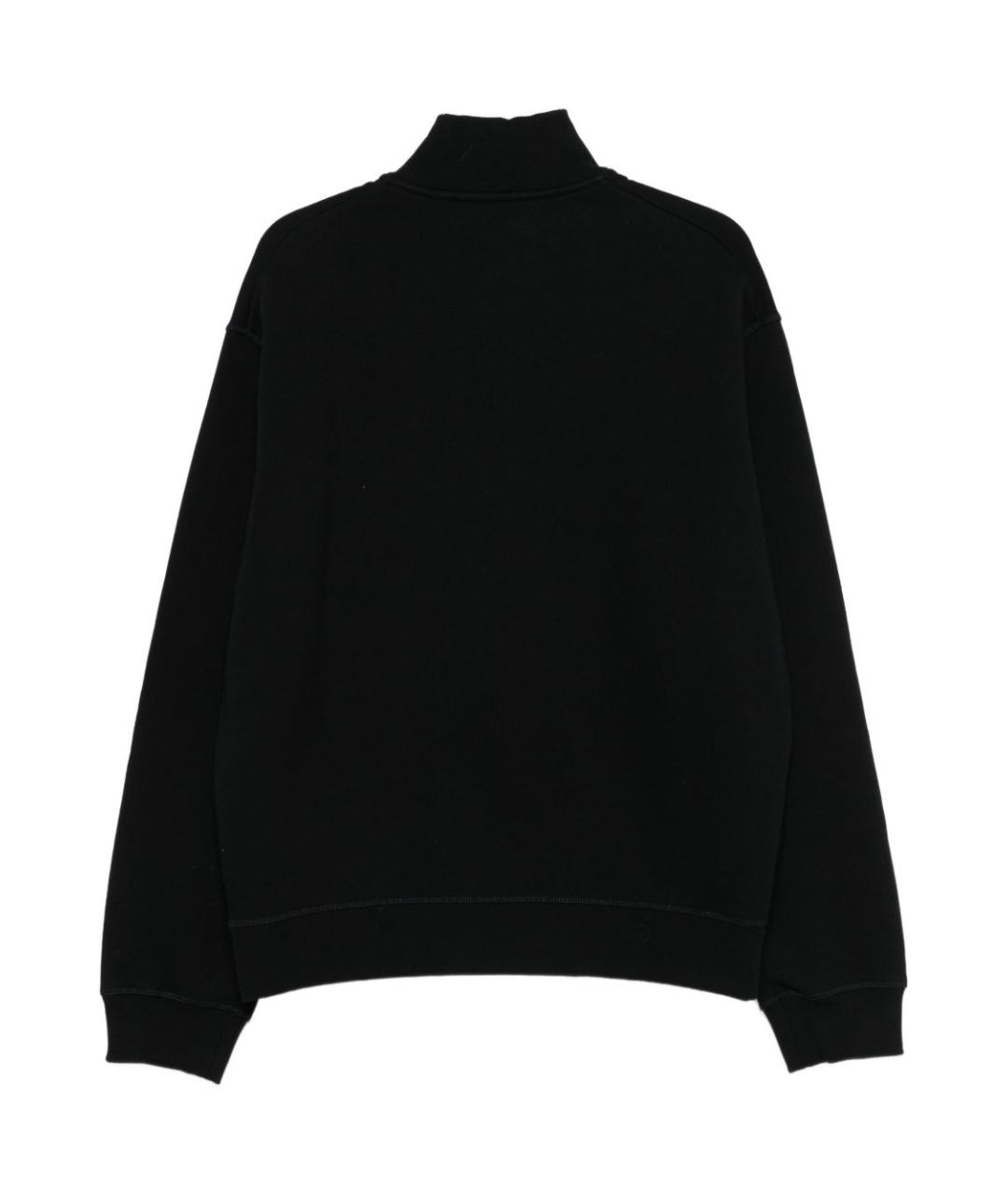 DSQUARED2 Черный хлопковый джемпер / свитер, фото 2