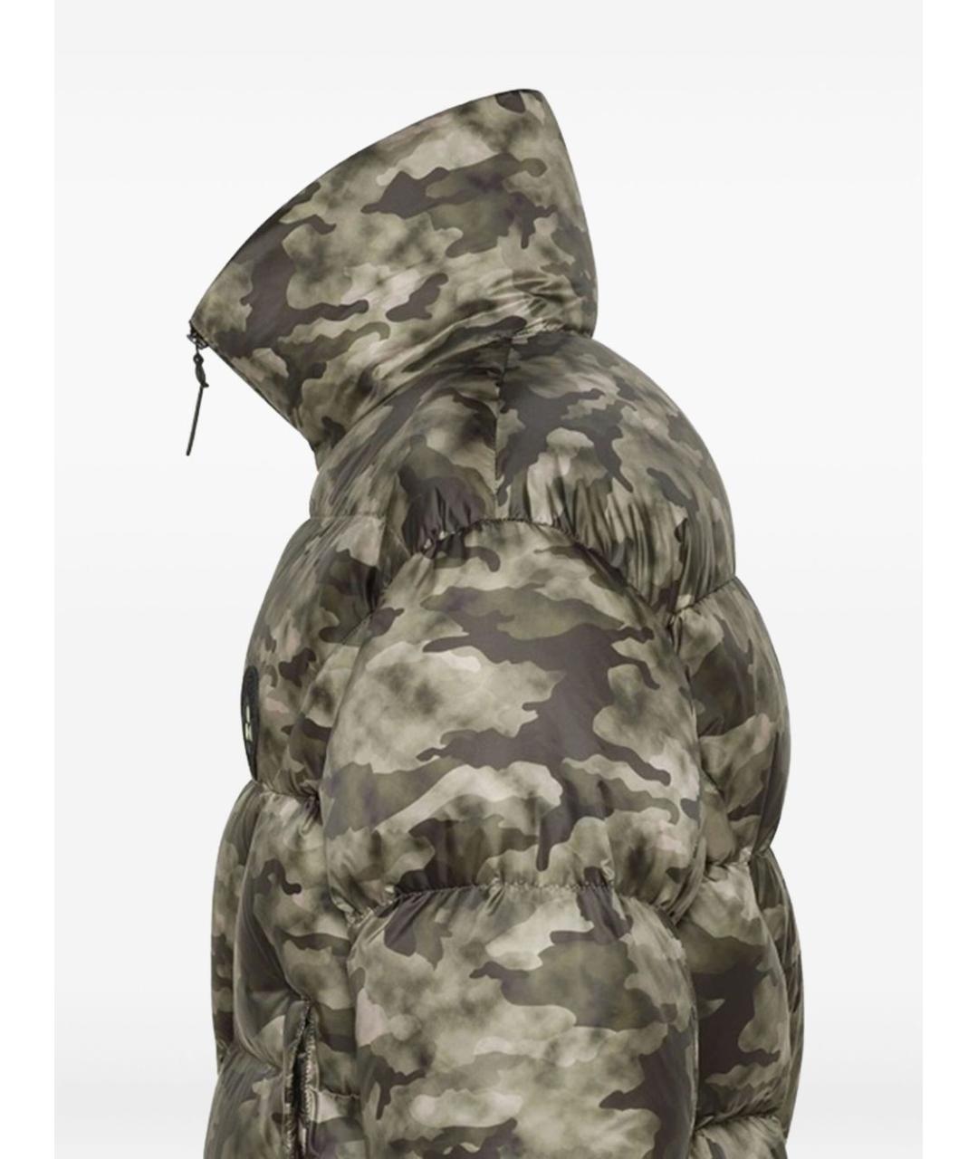 PEUTEREY Зеленый полиэстеровый пуховик, фото 2