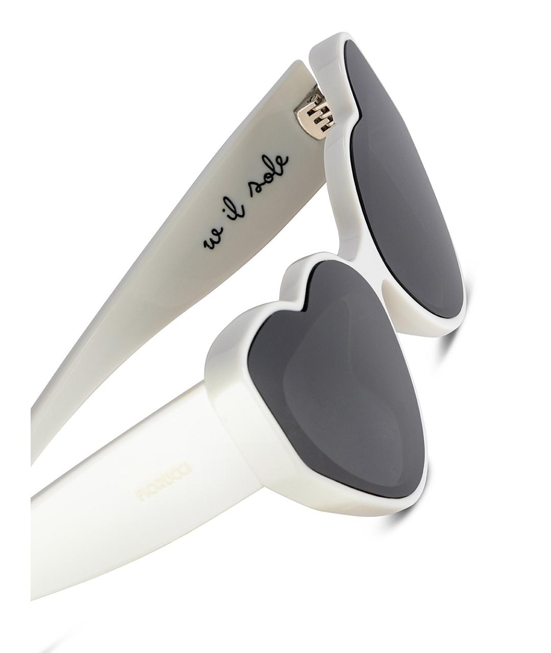 FIORUCCI Белые солнцезащитные очки, фото 3