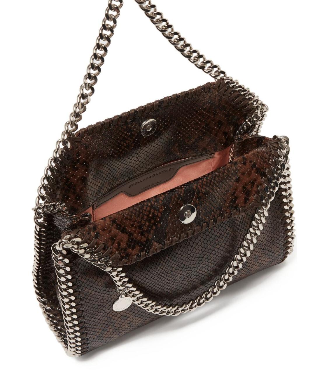 STELLA MCCARTNEY Коричневая сумка тоут из искусственной кожи, фото 3