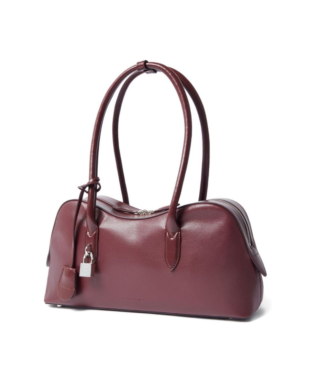 STELLA MCCARTNEY Бордовая сумка тоут из искусственной кожи, фото 3