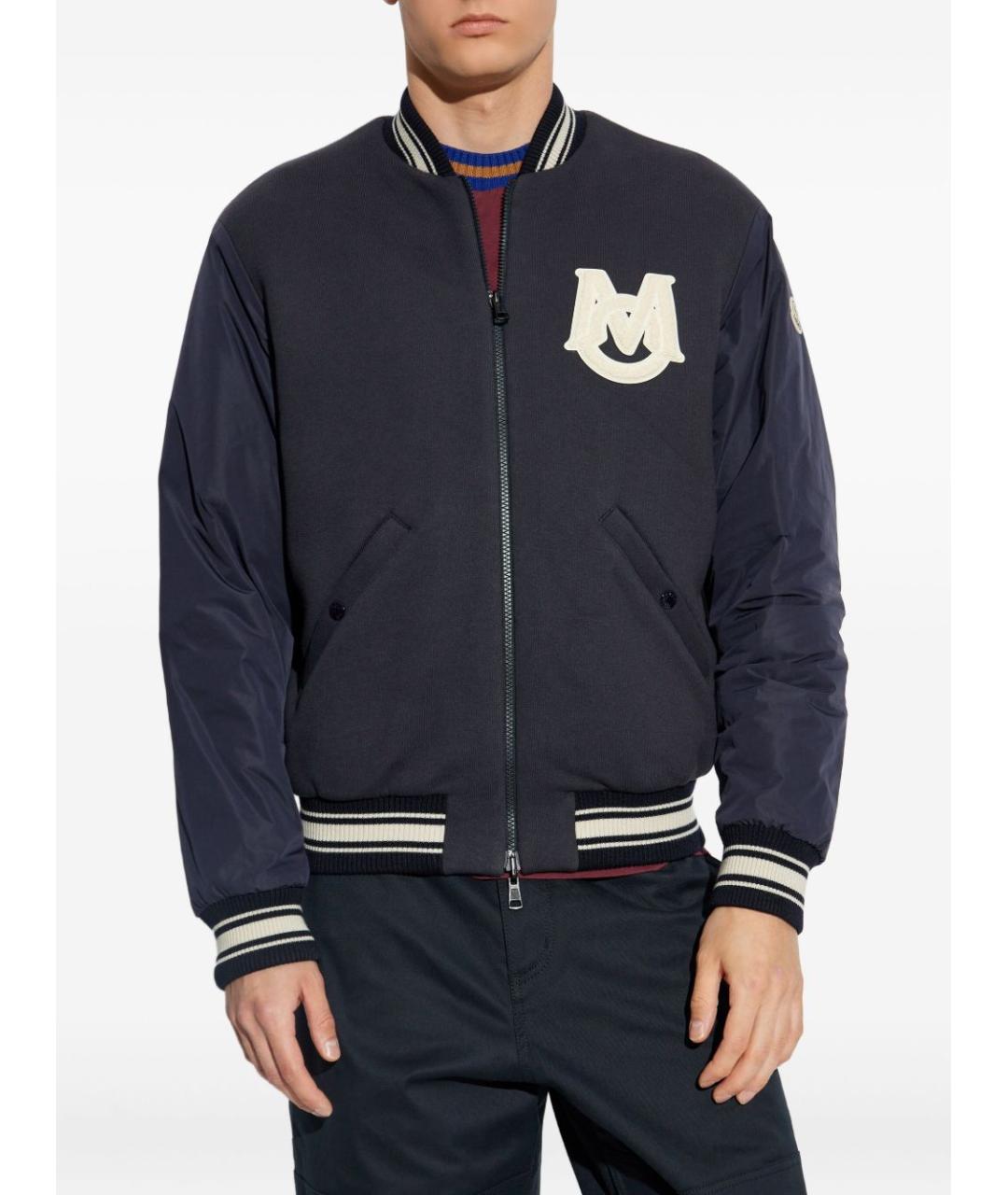 MONCLER Синяя куртка, фото 5