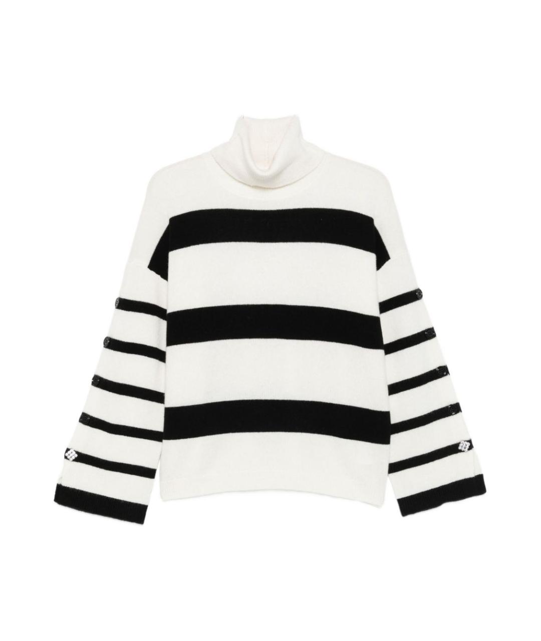 LIU JO Черный шерстяной джемпер / свитер, фото 1