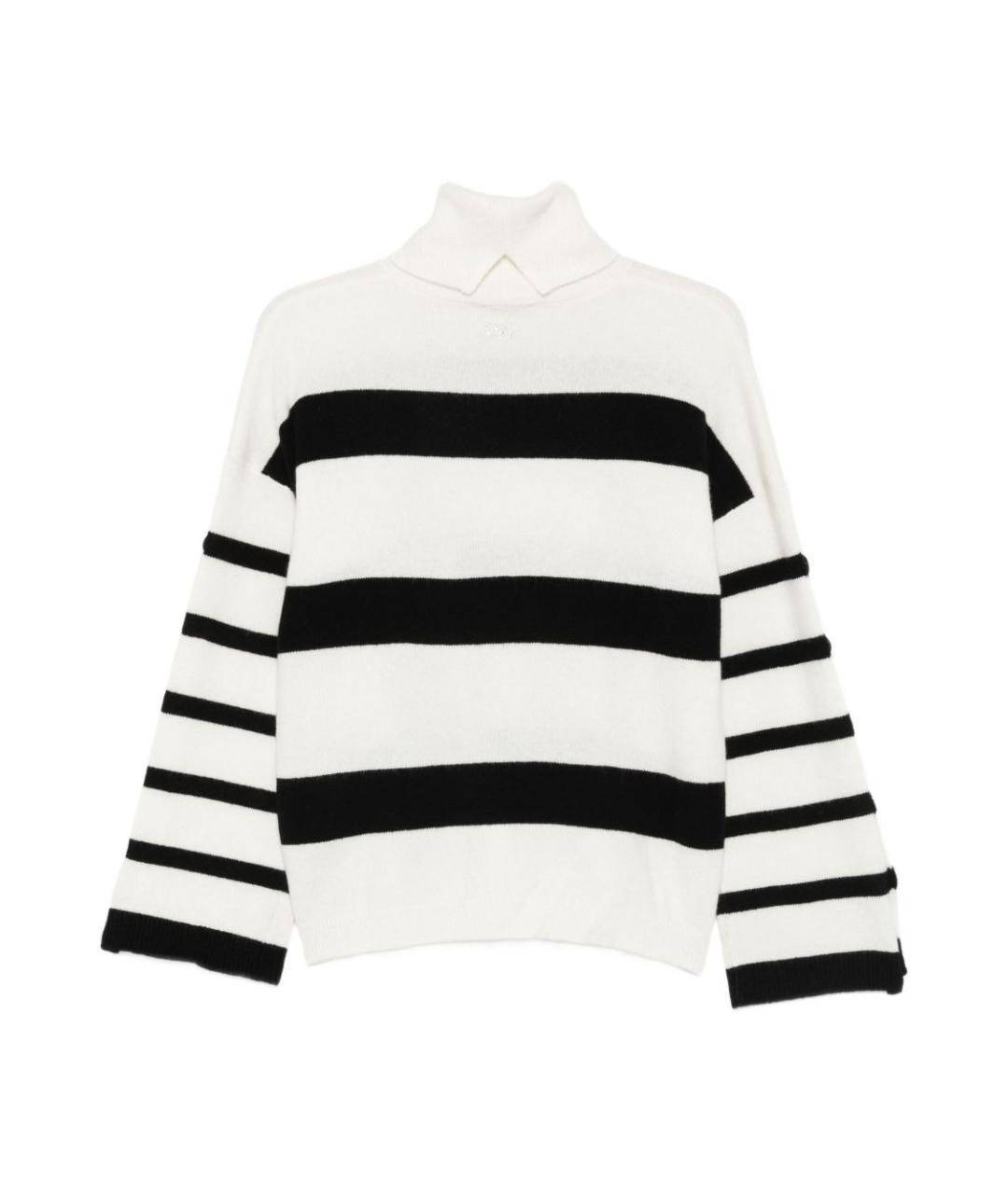 LIU JO Черный шерстяной джемпер / свитер, фото 3