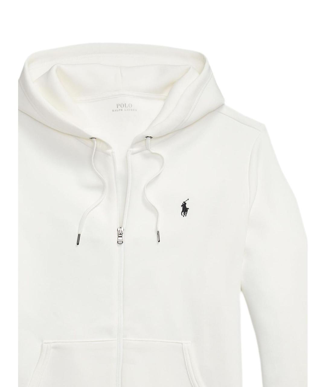 POLO RALPH LAUREN Белый хлопковый джемпер / свитер, фото 2