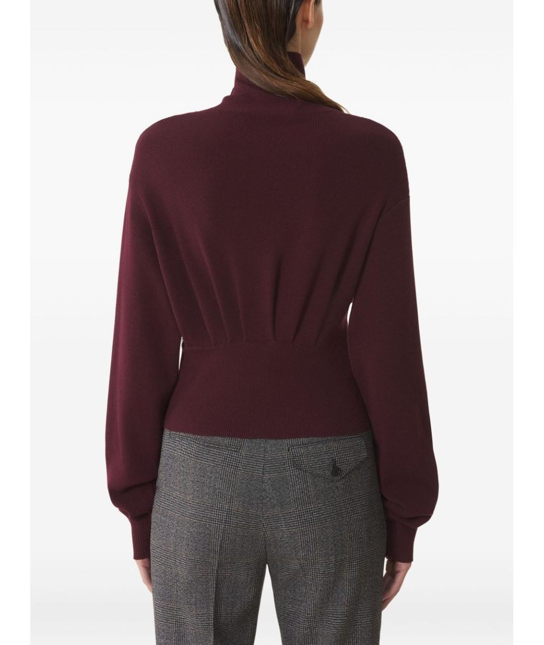 LANVIN Фиолетовый шерстяной джемпер / свитер, фото 2