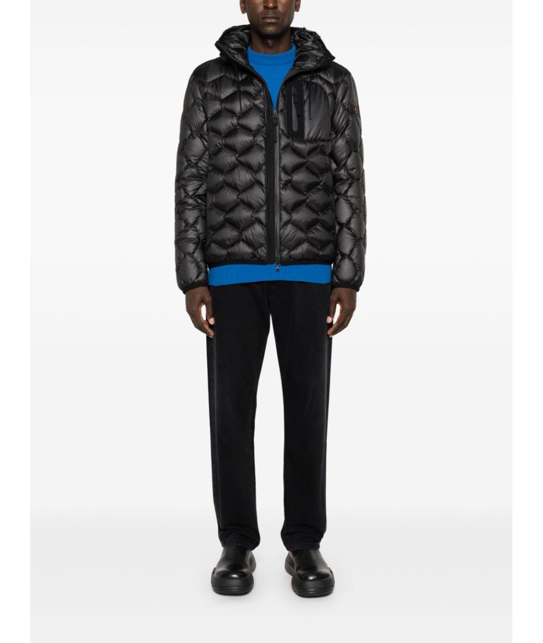 PEUTEREY Черный полиамидовый пуховик, фото 5