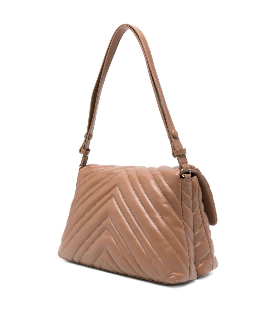 LIU JO Бежевая сумка через плечо из искусственной кожи, фото 4