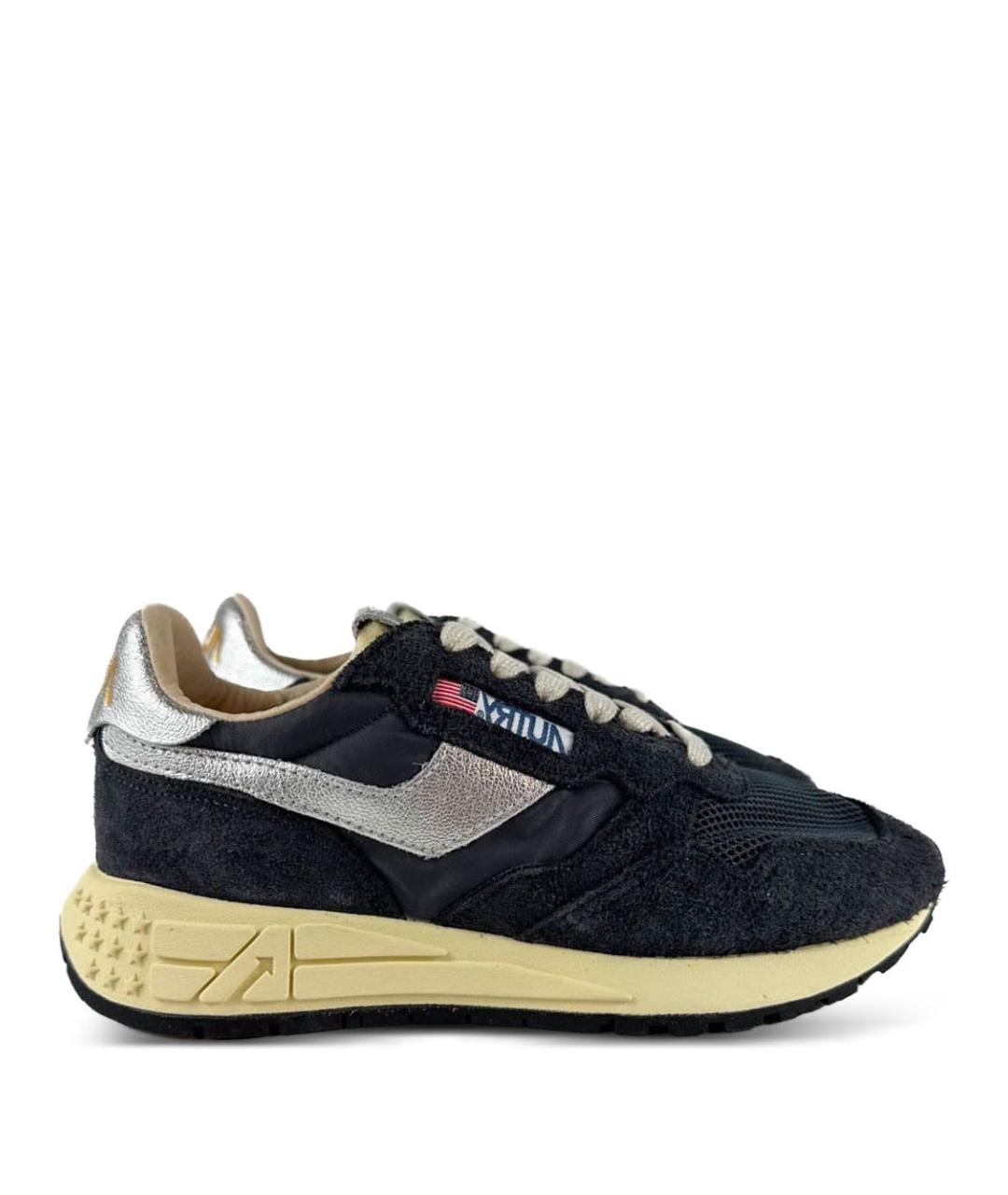 AUTRY Черные замшевые кроссовки, фото 1