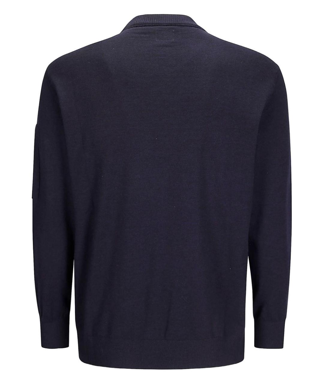 CP COMPANY Синий шерстяной джемпер / свитер, фото 3