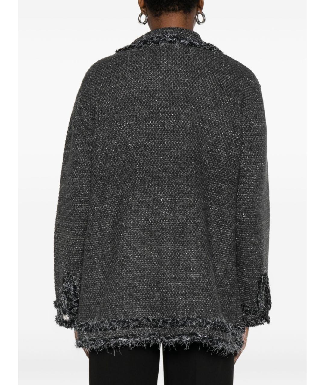 BLUGIRL Серый кардиган, фото 2