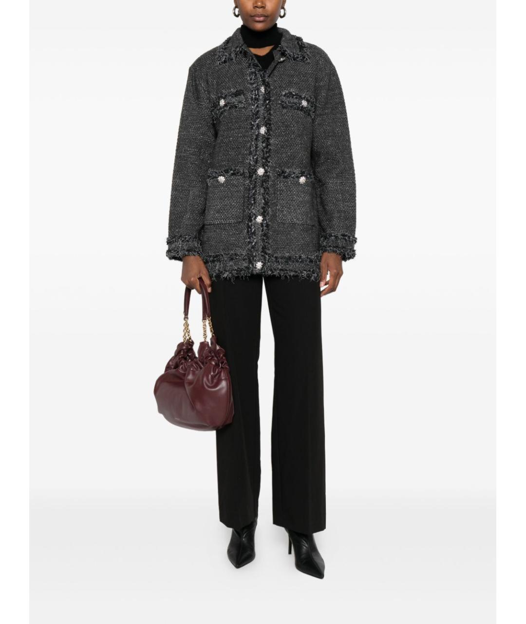 BLUGIRL Серый кардиган, фото 4