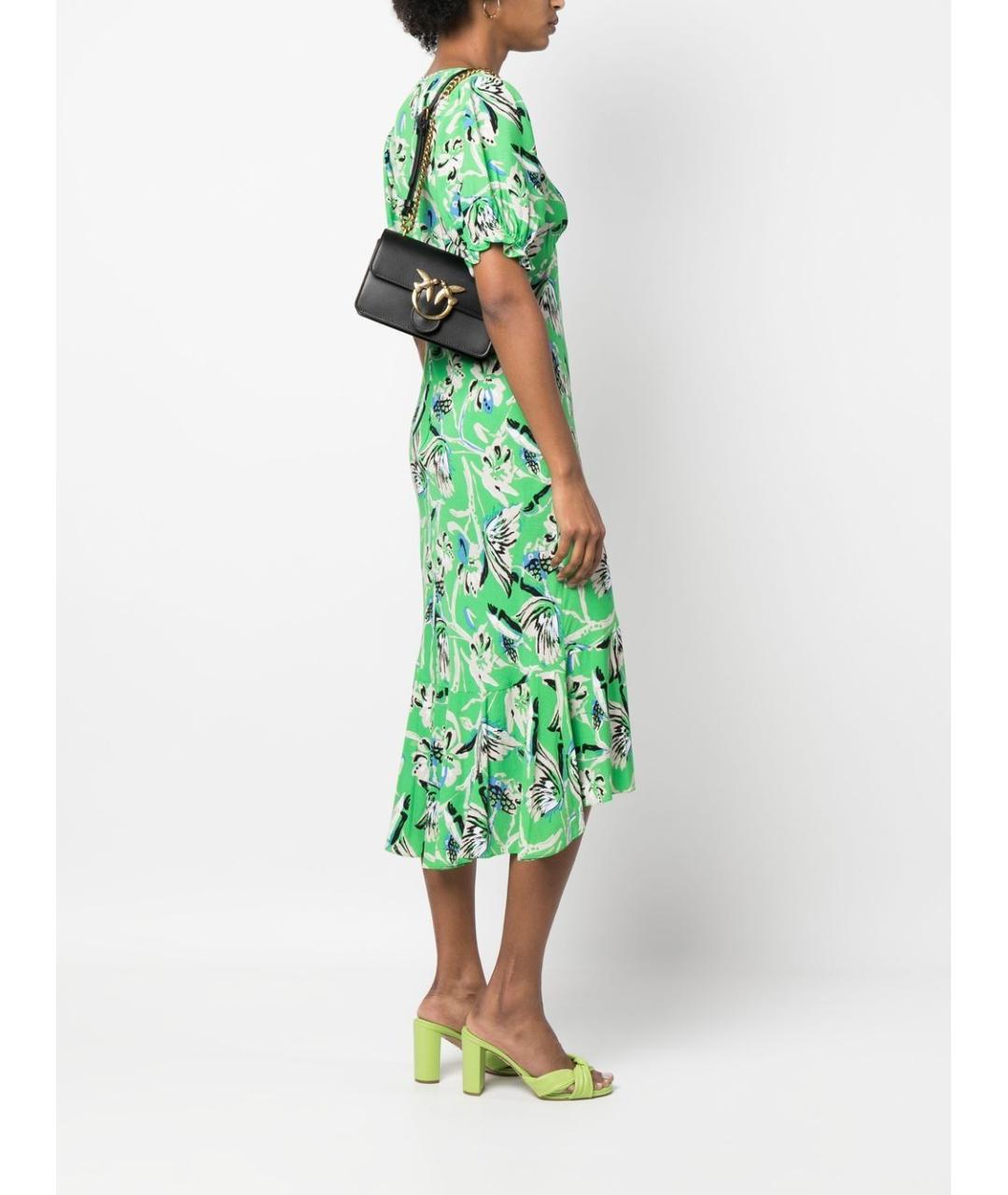 PINKO Черная кожаная сумка через плечо, фото 2