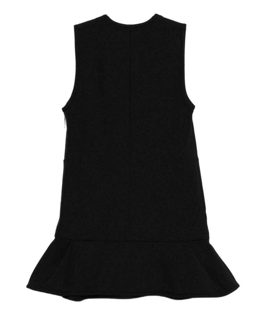 MSGM Черное полиэстеровое платье, фото 2