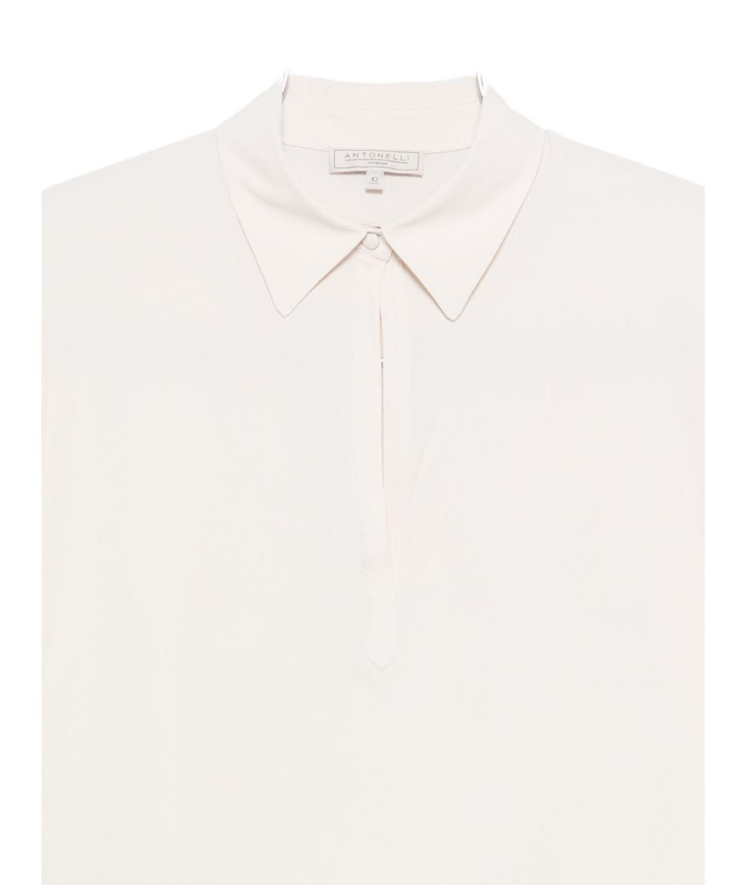 ANTONELLI FIRENZE Белая ацетатная рубашка, фото 2