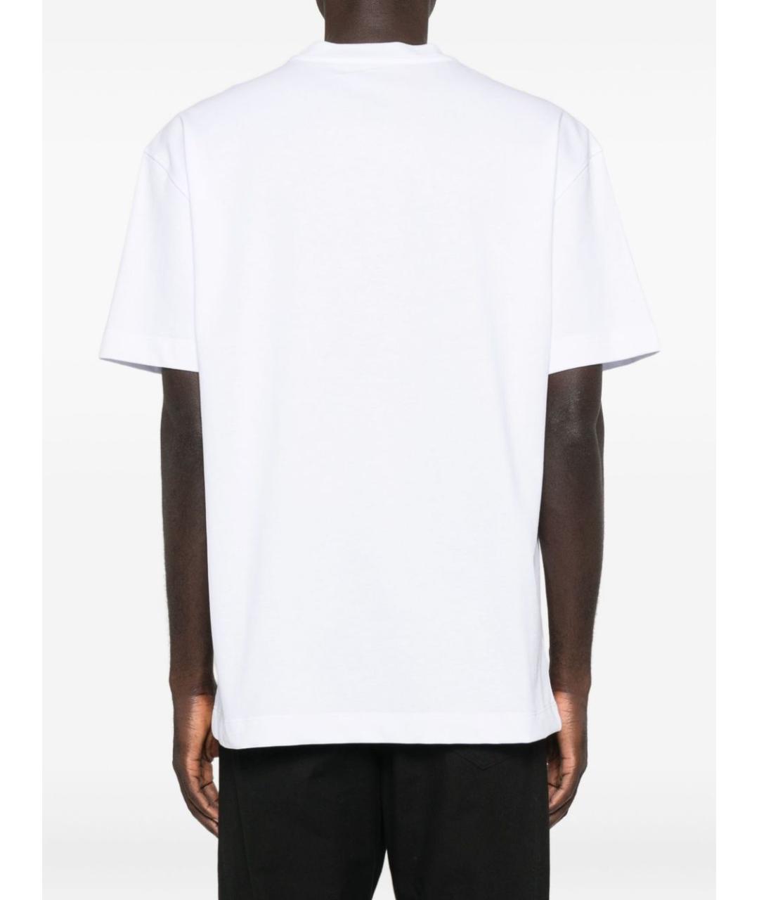 JOHN RICHMOND Белая хлопковая футболка, фото 3