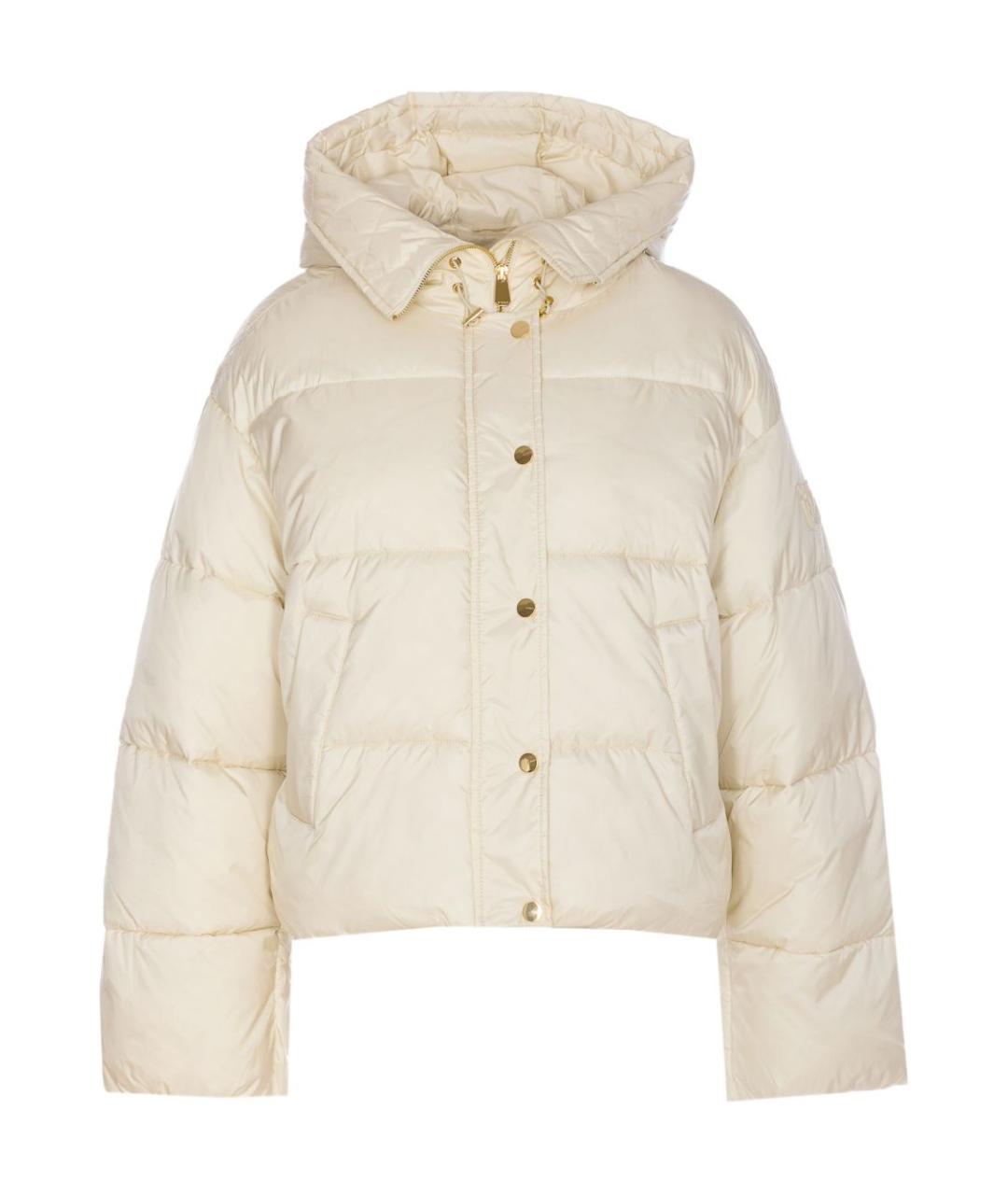 PINKO Белый полиамидовый пуховик, фото 1
