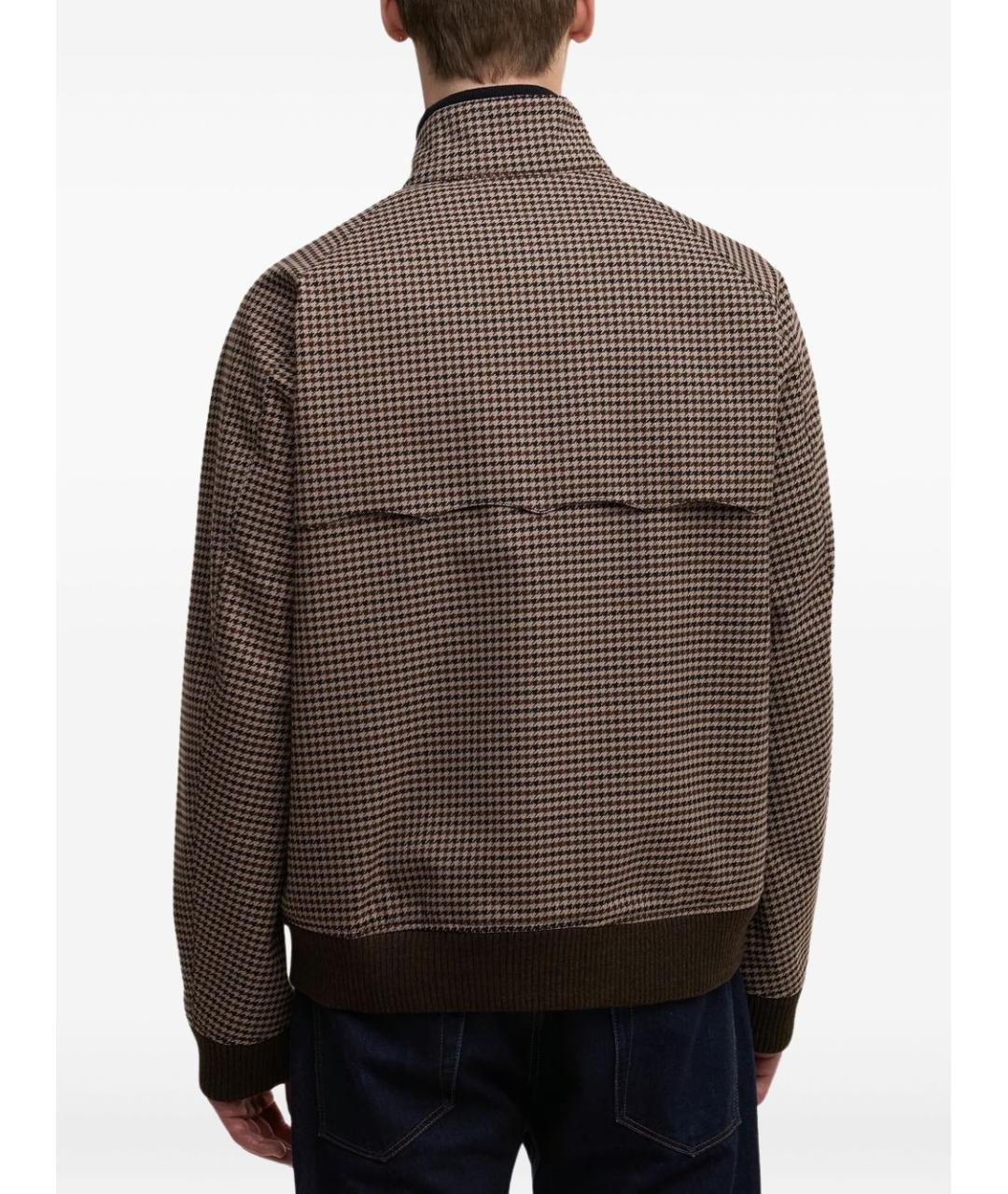 BARRACUTA Коричневая полиэстеровая куртка, фото 2