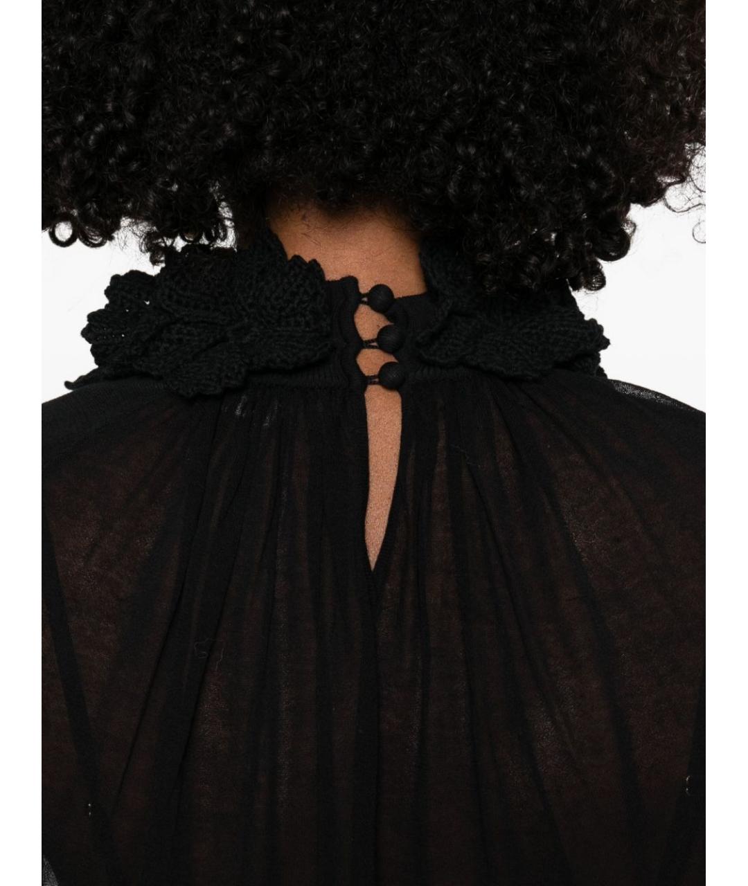 ZIMMERMANN Черная хлопковая блузы, фото 3