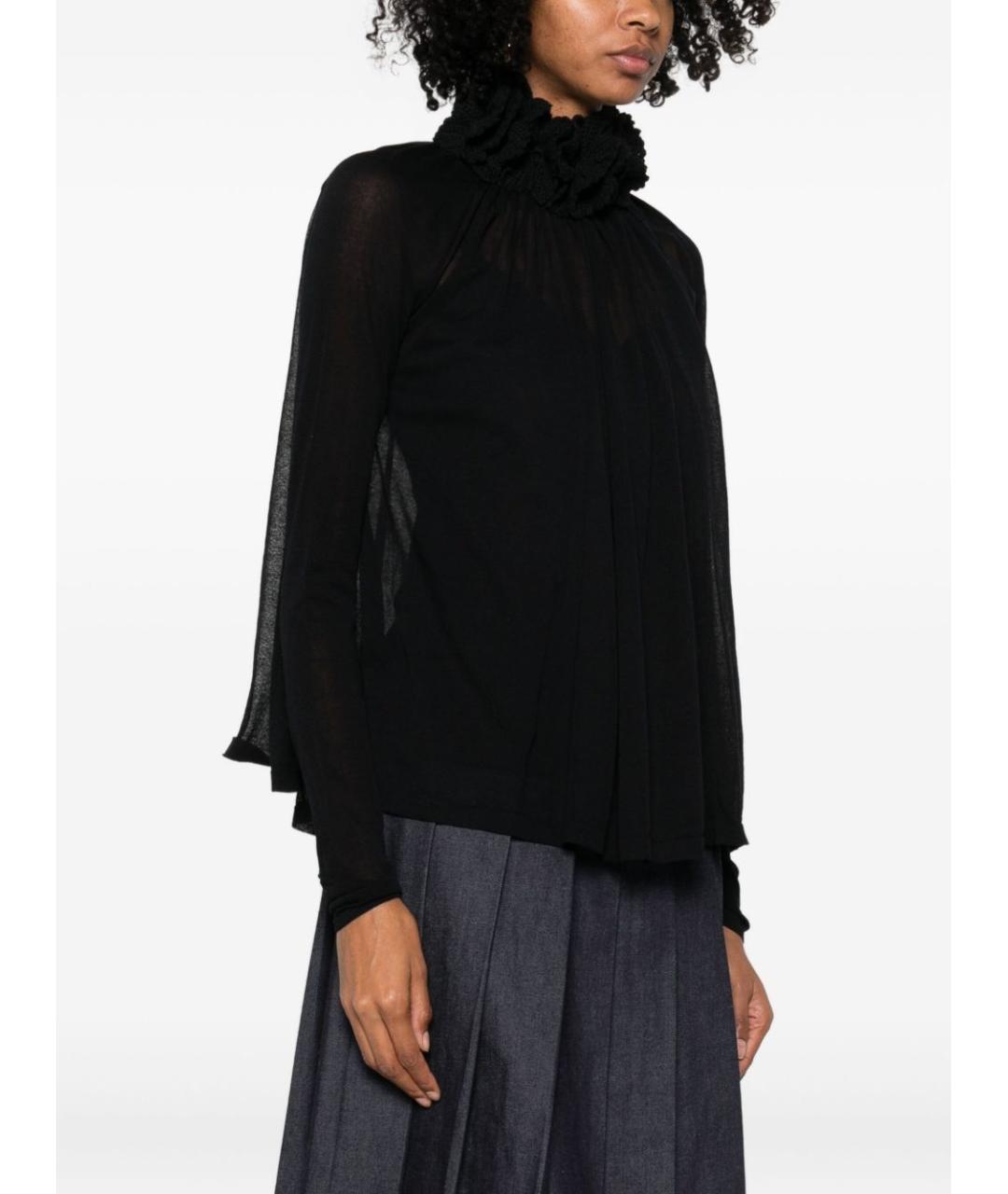 ZIMMERMANN Черная хлопковая блузы, фото 5